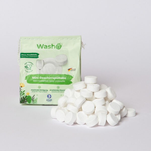 Washo_Mini-Tabs-mit-Tabs Washo tablettes pour lave-vaisselle