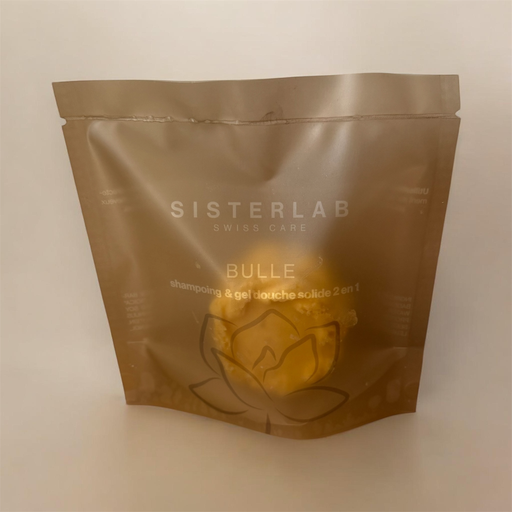 Bulle Shampoing, Douche solide 2en1